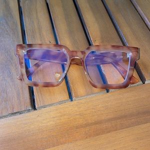 Brand New Fake(Blue-Tint) Glasses!